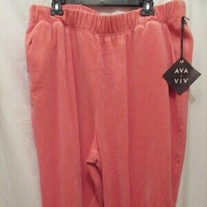 AVA & VIV WOMEN'S JOGGER PANTS SWEATPANTS SIZE 1X 16W/18W PLUS SIZE NEW …